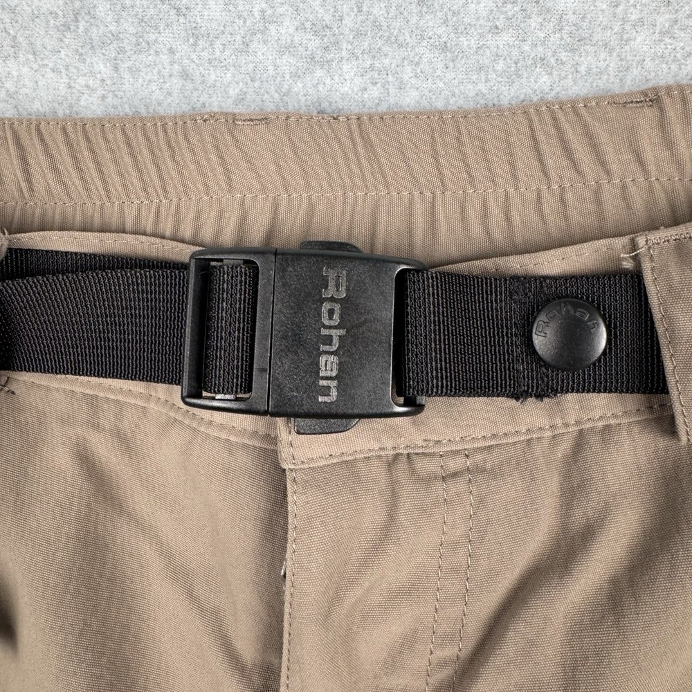 Rohan Trailblazers Dry Outdoor Pants Mens Large 36 Tan Polyamide Teflon Hiking - Picture 4 of 16